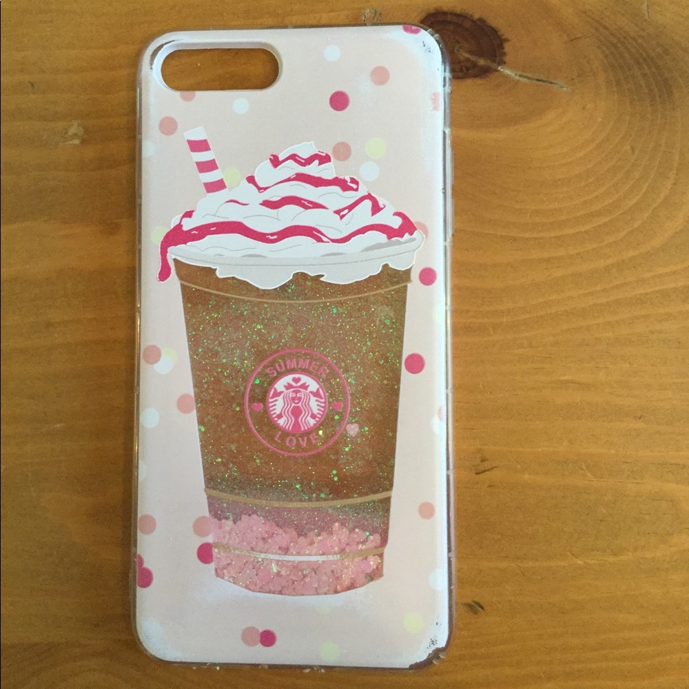 iPhone 7 Plus Case Pink Frappuccino